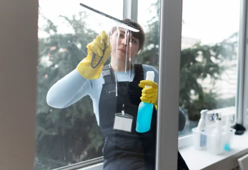 Nettoyage de vitres intérieures et extérieures à Hudimesnil